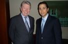 Ribal Al-Assad se reúne con el diputado Alan Johnson, Secretario del Interior