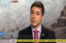 Ribal Al-Assad calls on the Syrian regime to halt the violence and to implement reforms in Sky News interview