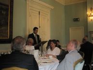 Ribal Al-Assad: 'Moving towards Democracy and Freedom in Syria and Tackling the Threat of Iran', The Mid-Atlantic Club, Dartmouth House, London