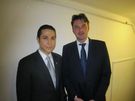 Ribal Al-Assad discusses Syria with senior Conservative MP Daniel Kawczynski