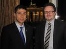 Berlin: Ribal Al-Assad discusses plans to bring peaceful transitional democratic change in Syria with CDU Member of German Human Rights Committee 