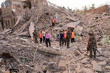 السيد ريبال الاسد يدين التفجيرات الانتحارية في حلب